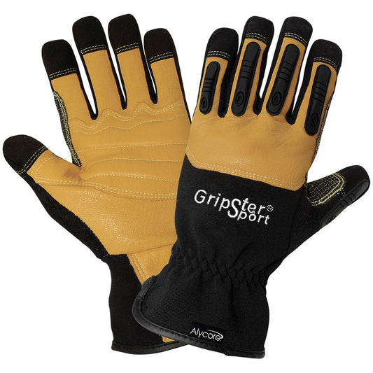 Black Performance Gloves - Global Glove - Cut Resistant