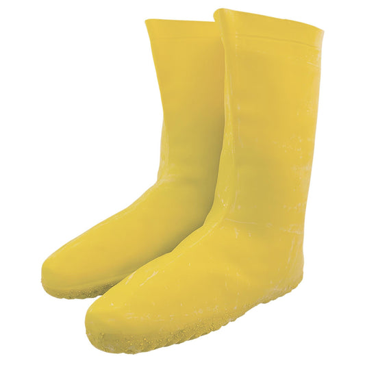 Yellow Work Boots - Global Glove - Durable Latex Hazmat