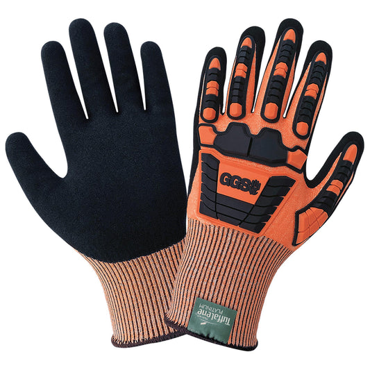 Orange Performance Gloves - Global Glove - High Visibility