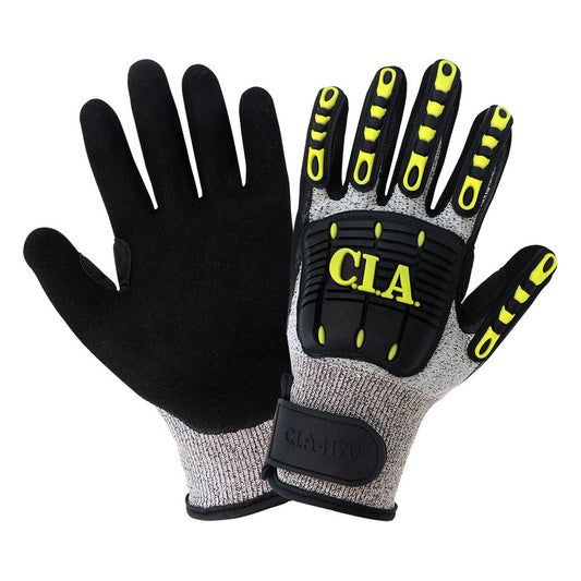 Black Performance Gloves - Global Glove - Cut Resistant