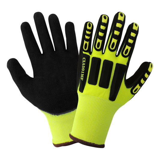 Yellow Performance Gloves - Global Glove - High-Visibility