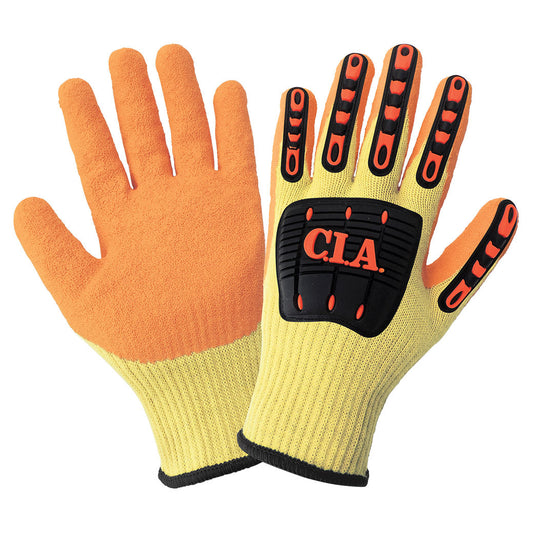 Yellow Performance Gloves - Global Glove - Cut Resistant