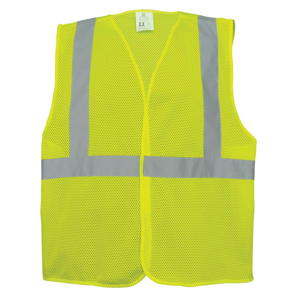 Yellow/Lime Safety Vests - Global Glove - ANSI Compliant
