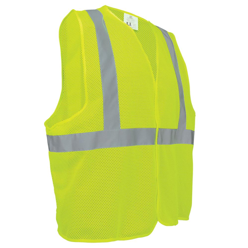 Yellow/Lime Safety Vests - Global Glove - ANSI Compliant