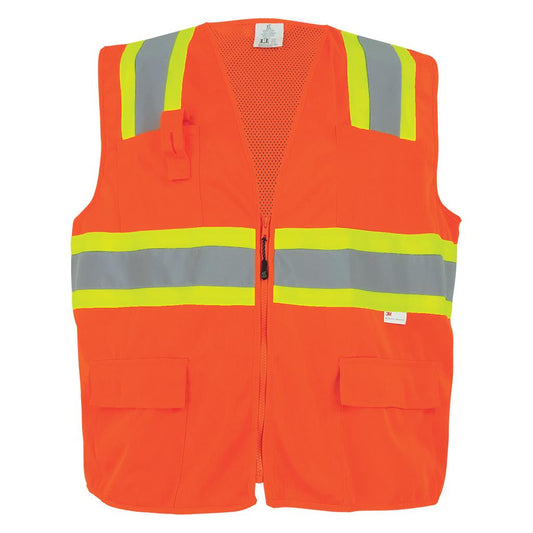 Yellow/Lime Safety Vests - Global Glove - High-Visibility