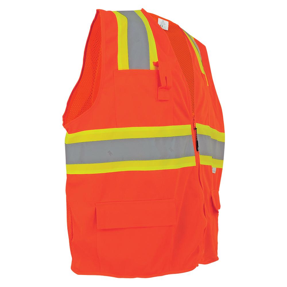 Yellow/Lime Safety Vests - Global Glove - High-Visibility