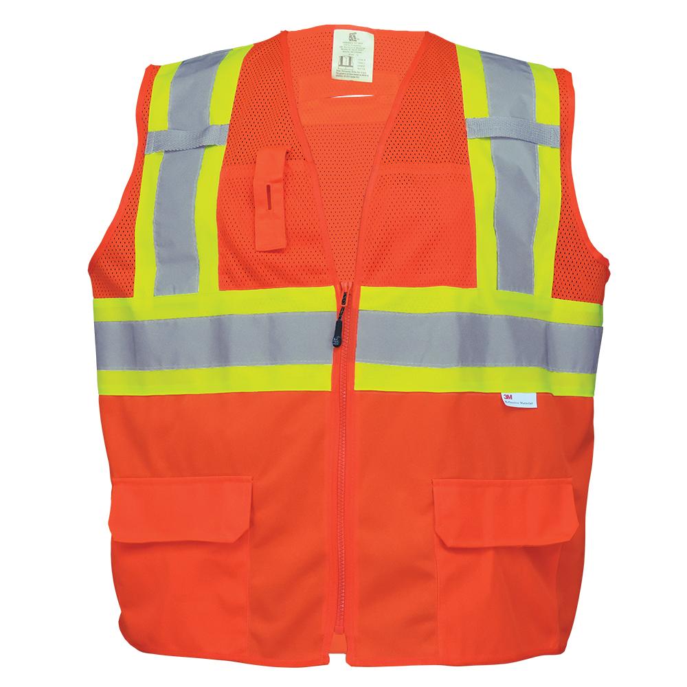 Yellow/Lime Safety Vests - Global Glove - Reflective Design