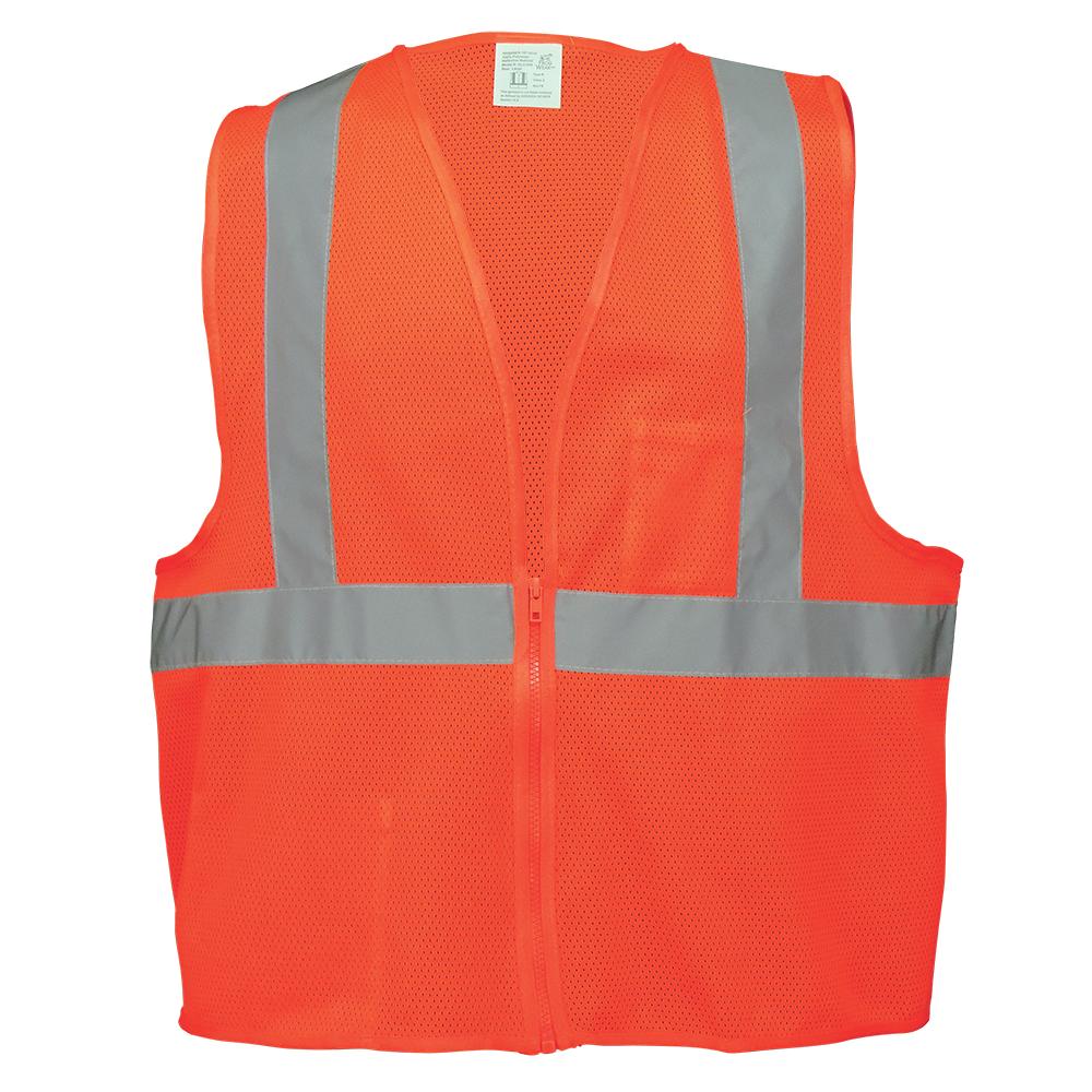 Yellow/Lime Safety Vest - Global Glove - Breathable Mesh