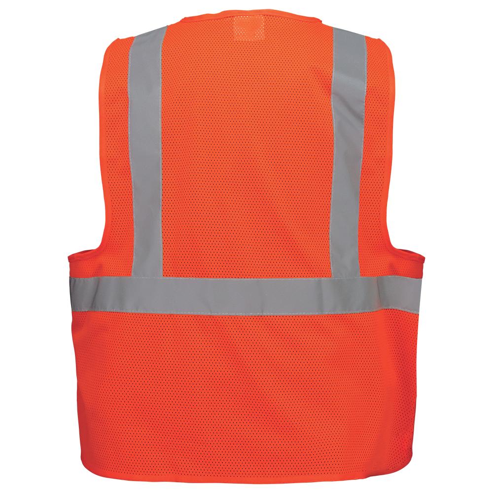 Yellow/Lime Safety Vest - Global Glove - Breathable Mesh