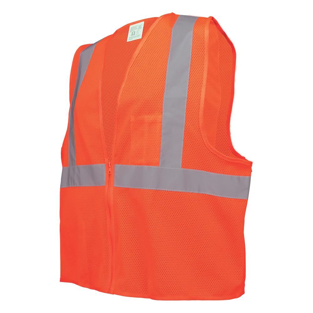 Yellow/Lime Safety Vest - Global Glove - Breathable Mesh