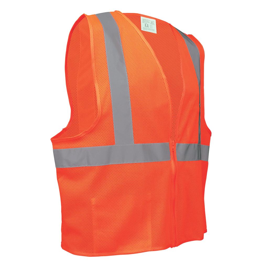 Yellow/Lime Safety Vest - Global Glove - Breathable Mesh