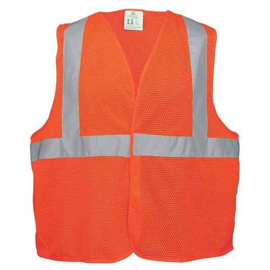 Yellow/Lime Safety Vests - Global Glove - ANSI Compliant