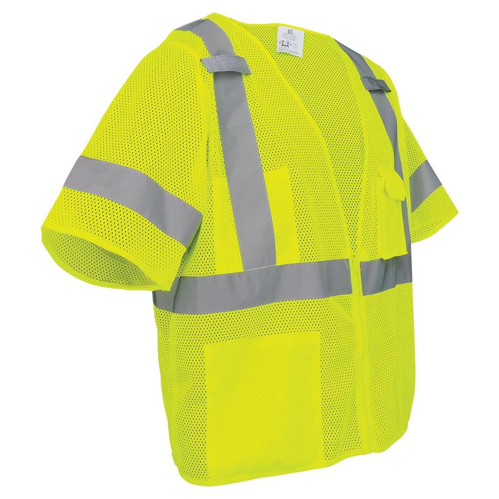 Yellow/Lime Safety Vests - Global Glove - High-Visibility