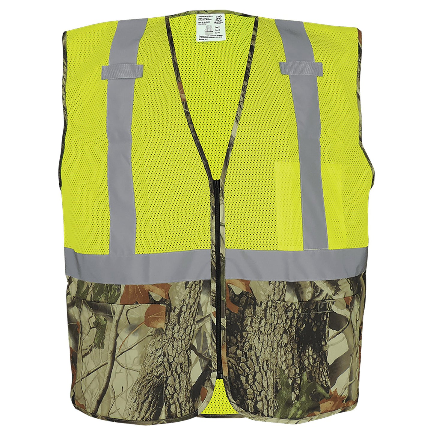 Yellow/Lime Safety Vests - Global Glove - Breathable Mesh