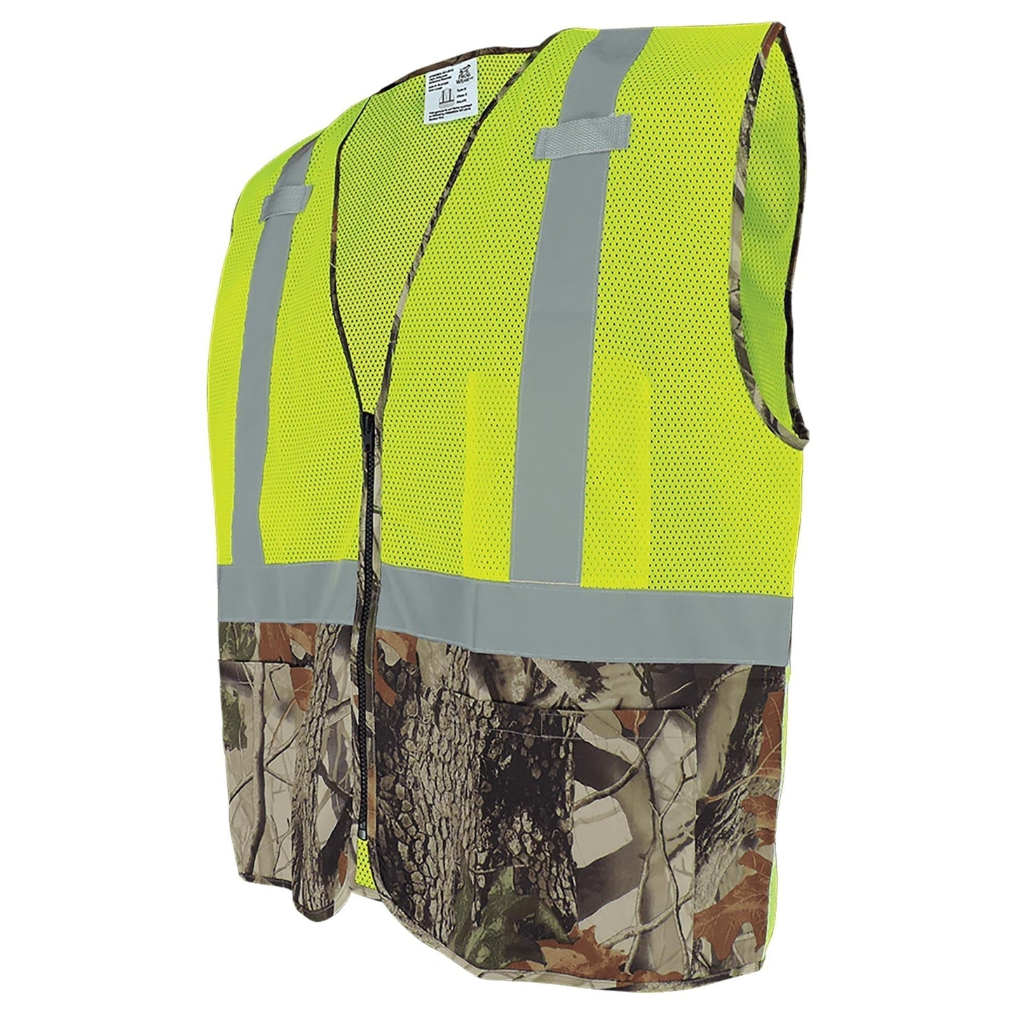 Yellow/Lime Safety Vests - Global Glove - Breathable Mesh