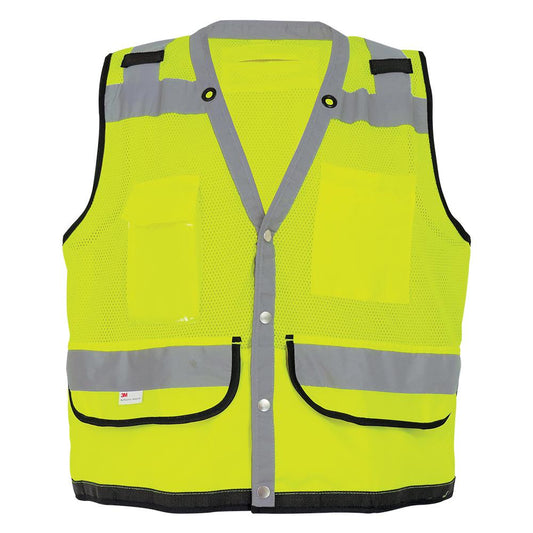 Orange Safety Vests - Global Glove - Reflective Design