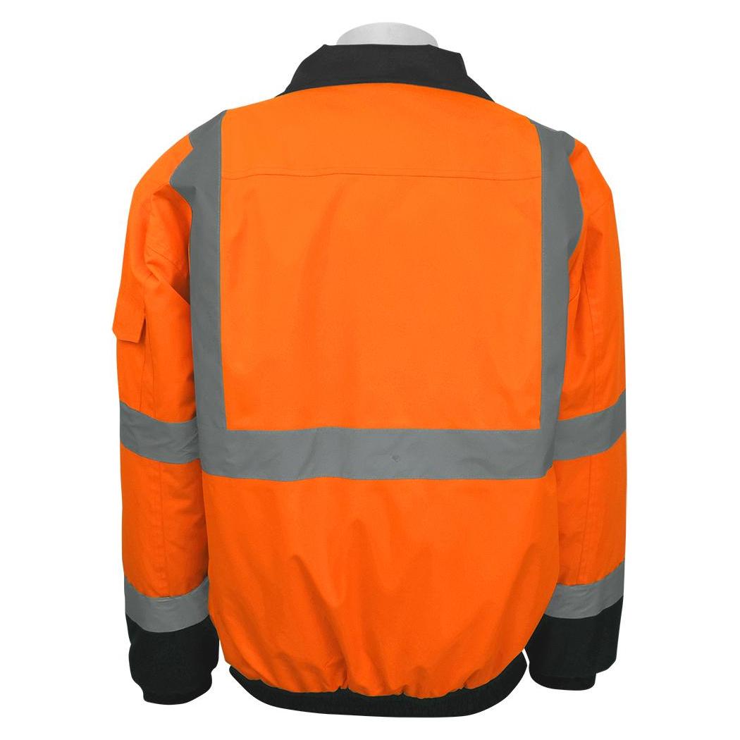 Yellow/Lime Safety Jacket - Global Glove - Waterproof