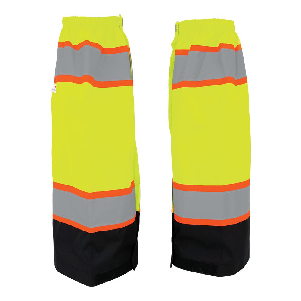 Yellow/Lime Leg Gaiters - Global Glove - Waterproof