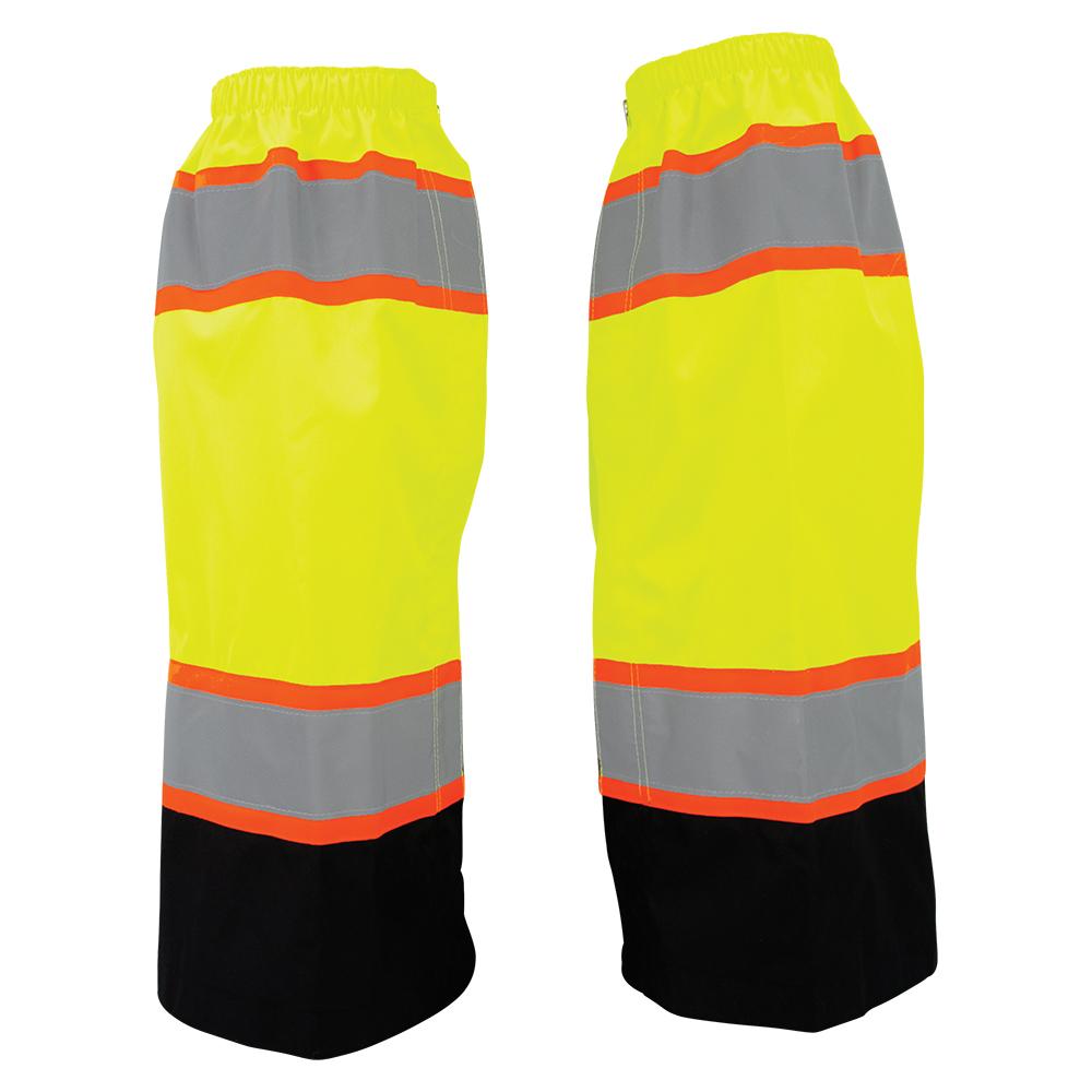 Yellow/Lime Leg Gaiters - Global Glove - Waterproof