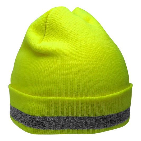 Yellow/Lime Beanies - Global Glove - High Visibility