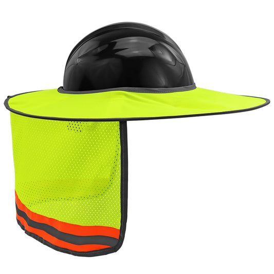Yellow/Lime Hard Hat Shade - Global Glove - High-Visibility