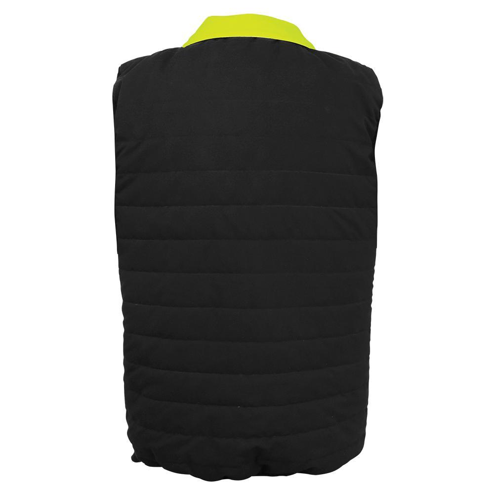 Yellow/Lime Safety Vest - Global Glove - Insulated Design