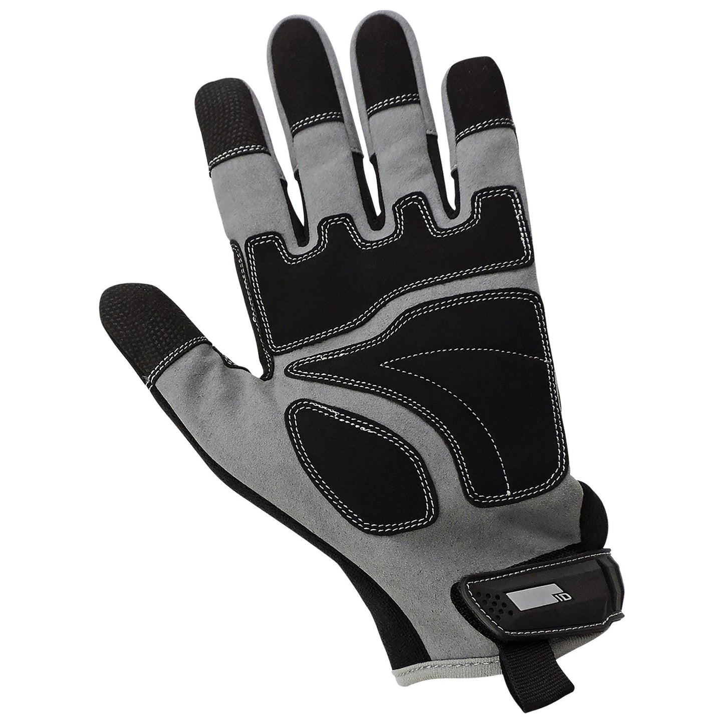 Black Leather Gloves - Global Glove - Touchscreen Compatible