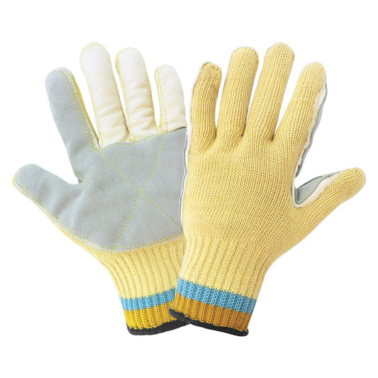 Yellow Durable Knit Gloves - Global Glove - Cut Resistant