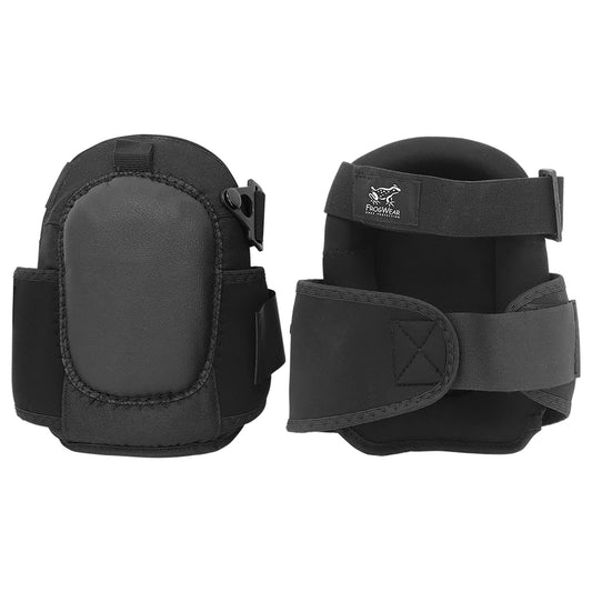 Black Knee Pads - Global Glove - Lightweight Comfort