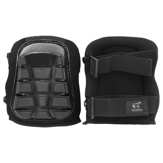 Black Knee Pads - Global Glove - Non-Marring Design