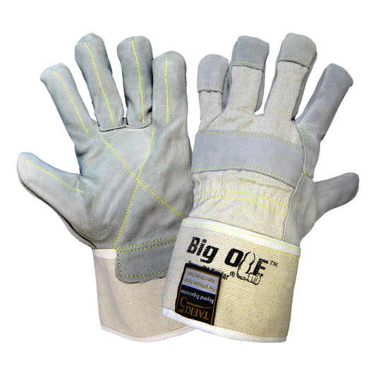 Tan Leather Gloves - Global Glove - Cut Resistant