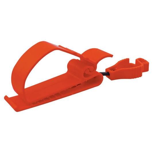 High-Visibility Orange Glove Clips - Global Glove - Durable Utility