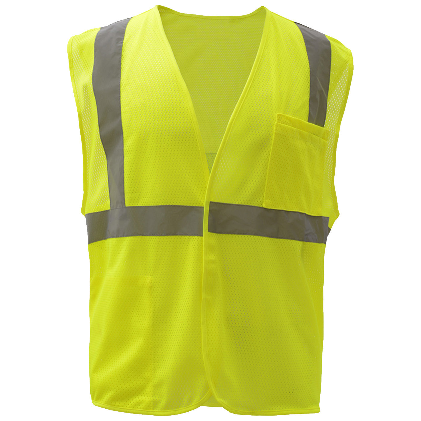 Yellow/Lime Safety Vests - GSS Safety - Reflective Design