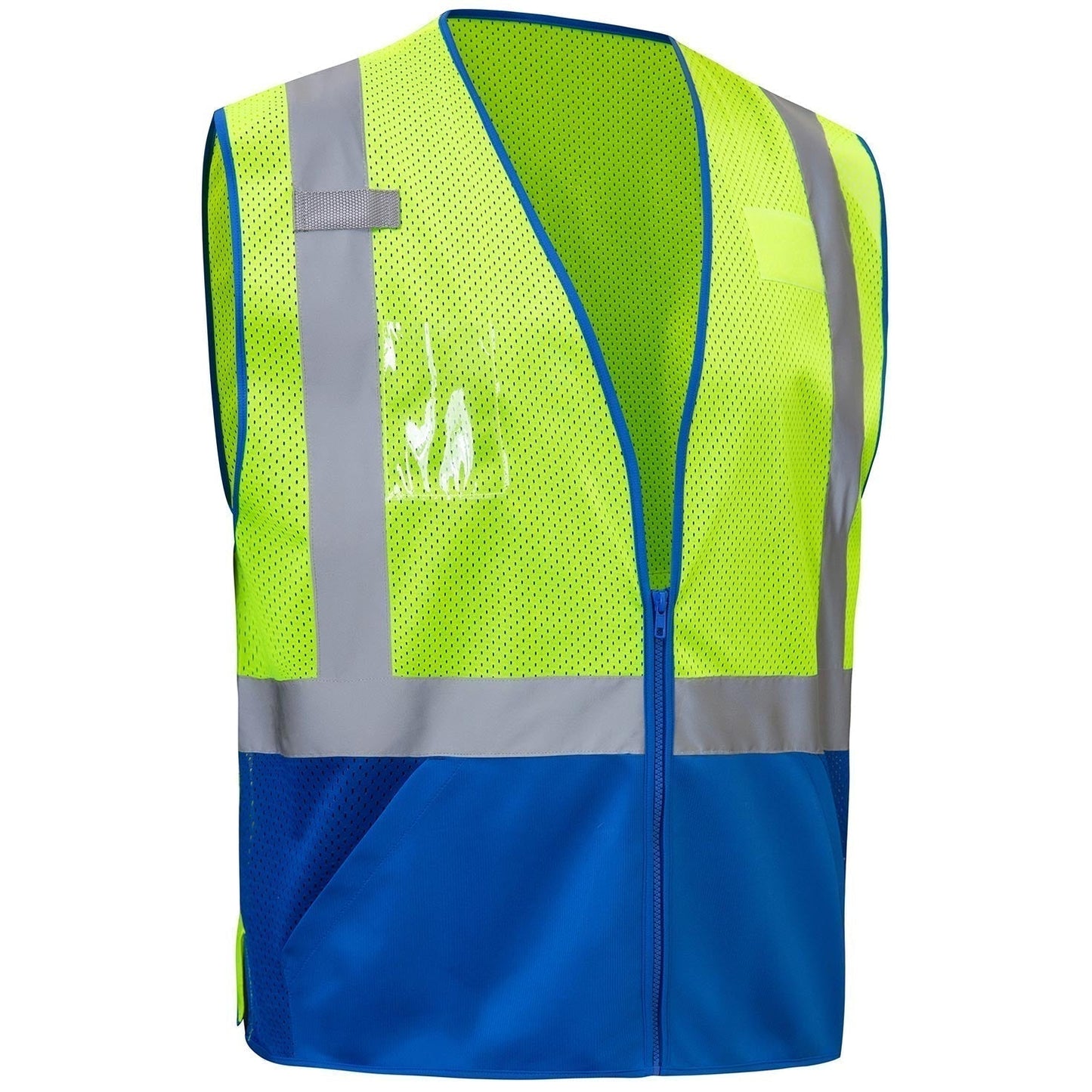 Blue Safety Vests - GSS Safety - Eco-Friendly Design