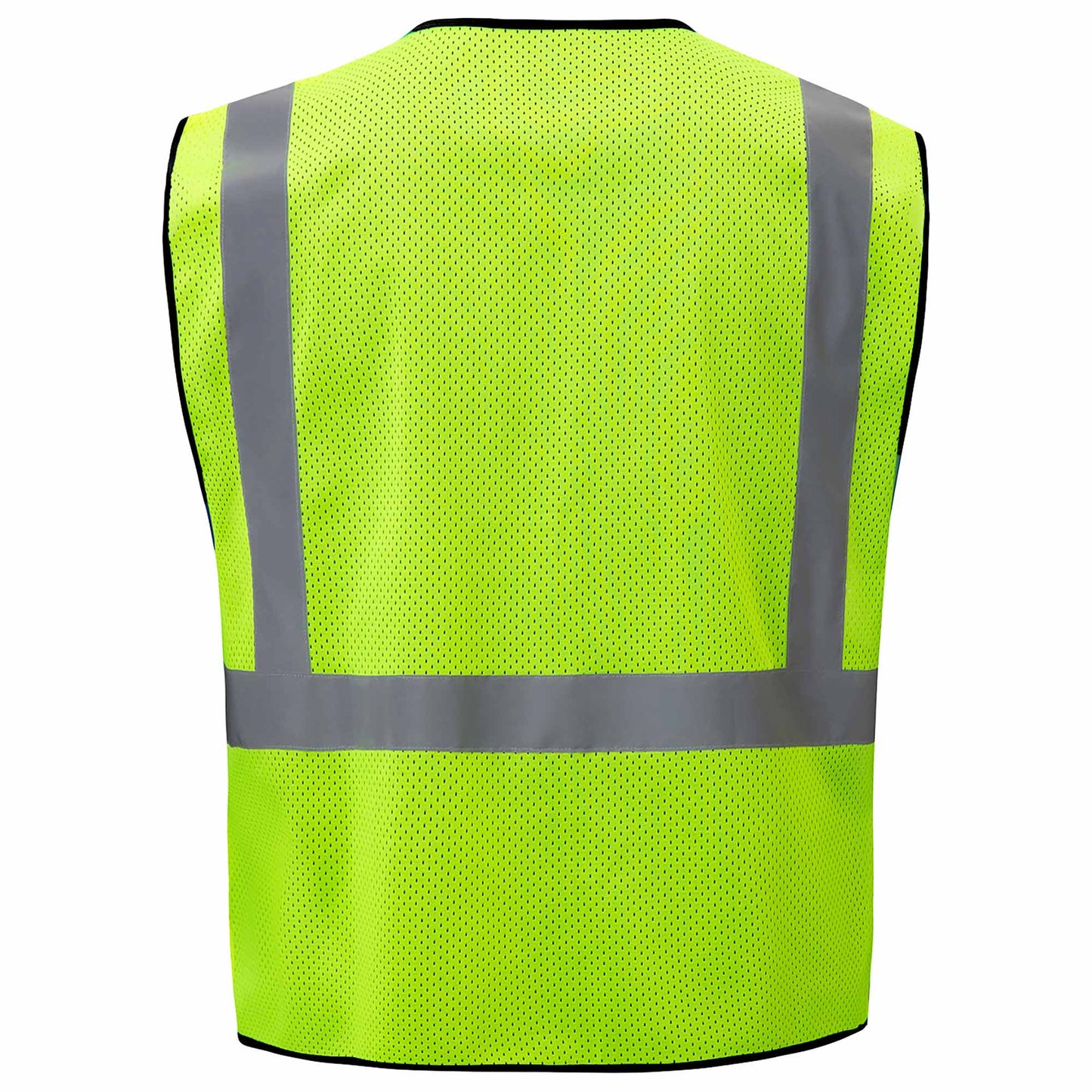 Blue Safety Vests - GSS Safety - Eco-Friendly Design