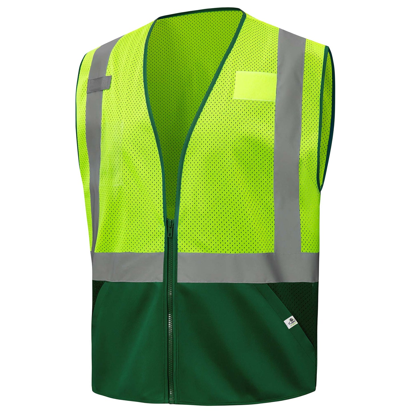Blue Safety Vests - GSS Safety - Eco-Friendly Design