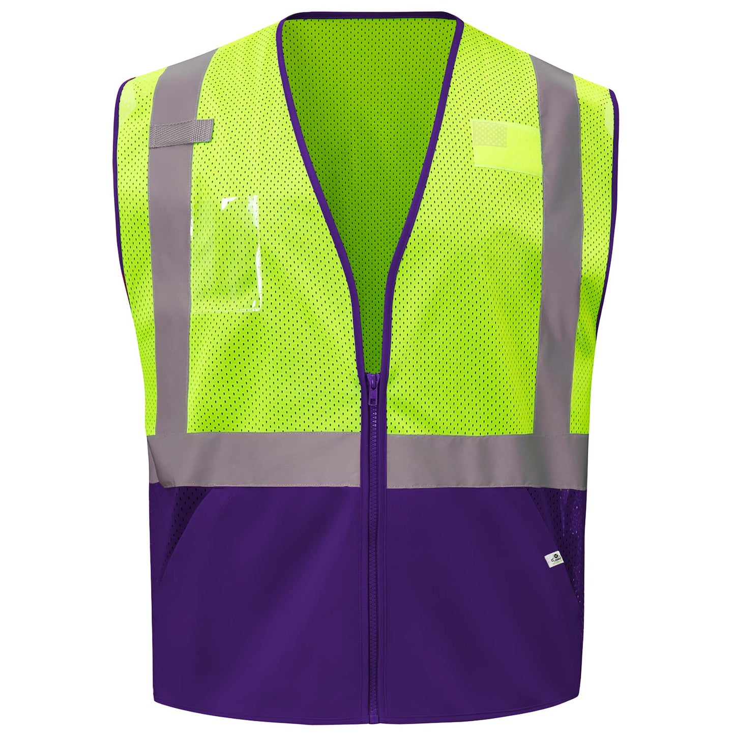Blue Safety Vests - GSS Safety - Eco-Friendly Design