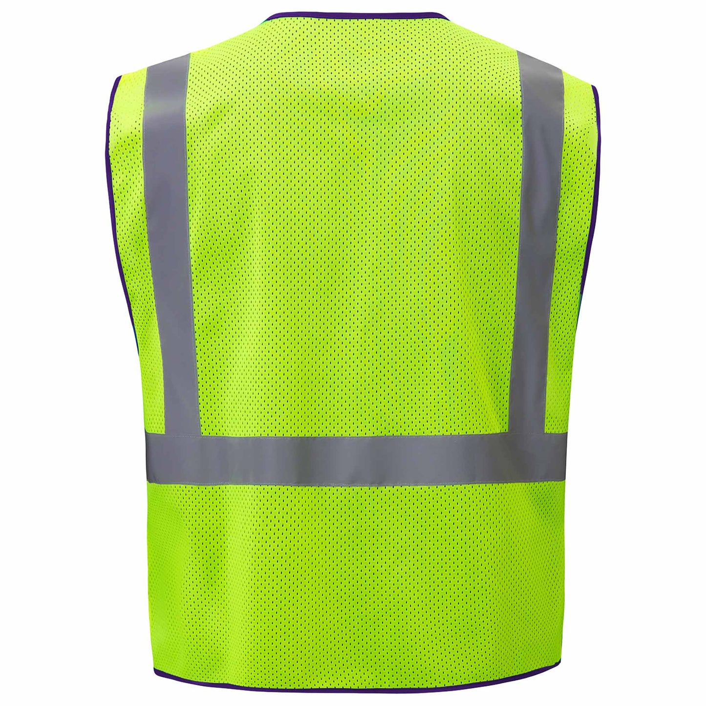 Blue Safety Vests - GSS Safety - Eco-Friendly Design