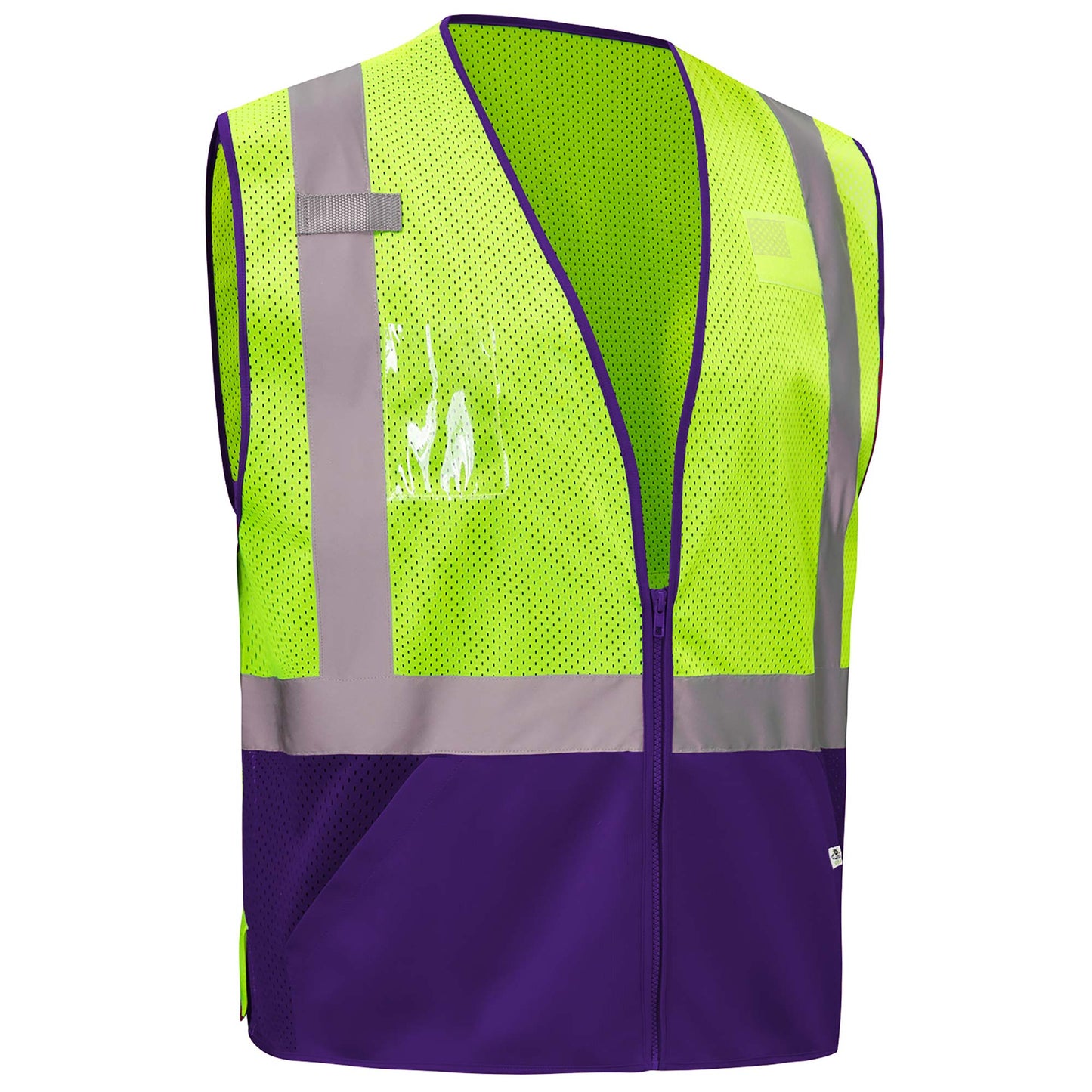 Blue Safety Vests - GSS Safety - Eco-Friendly Design