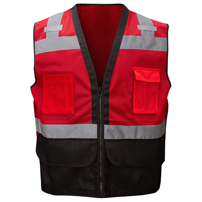 Yellow/Lime Safety Vests - GSS Safety - Heavy Duty