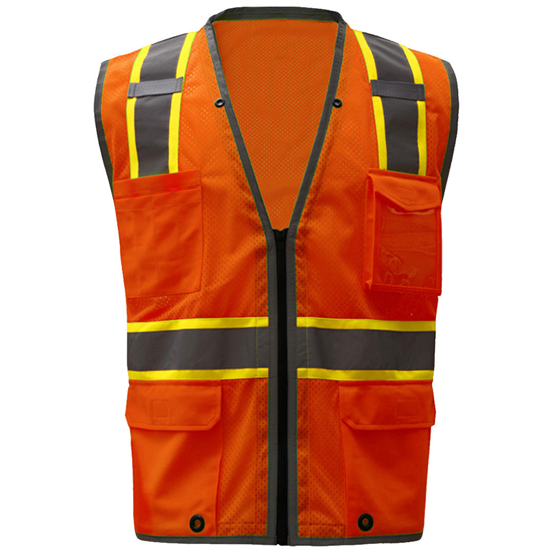 Yellow/Lime Safety Vests - GSS Safety - Reflective Design