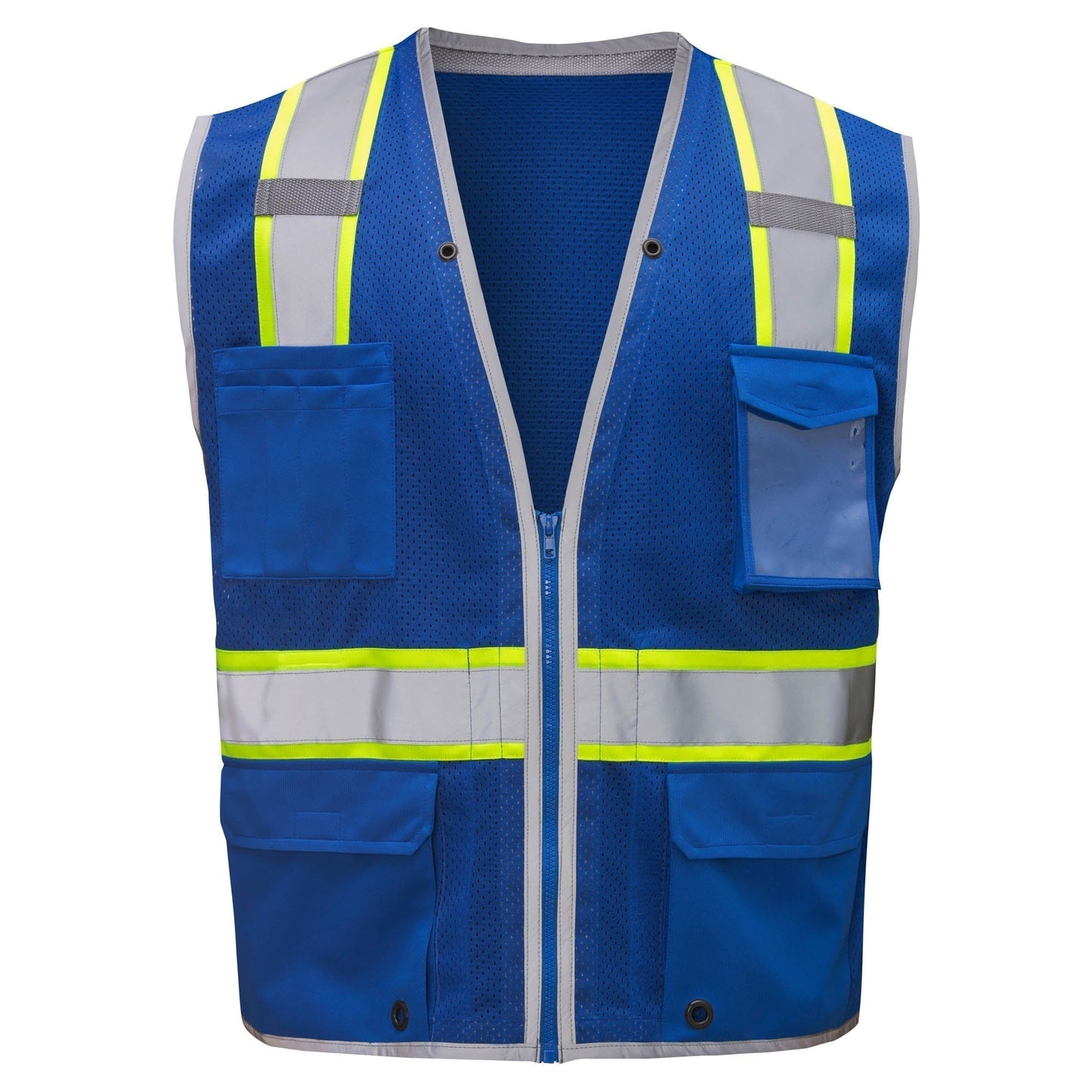 Hi-Viz Red Safety Vest - GSS Safety - Enhanced Visibility