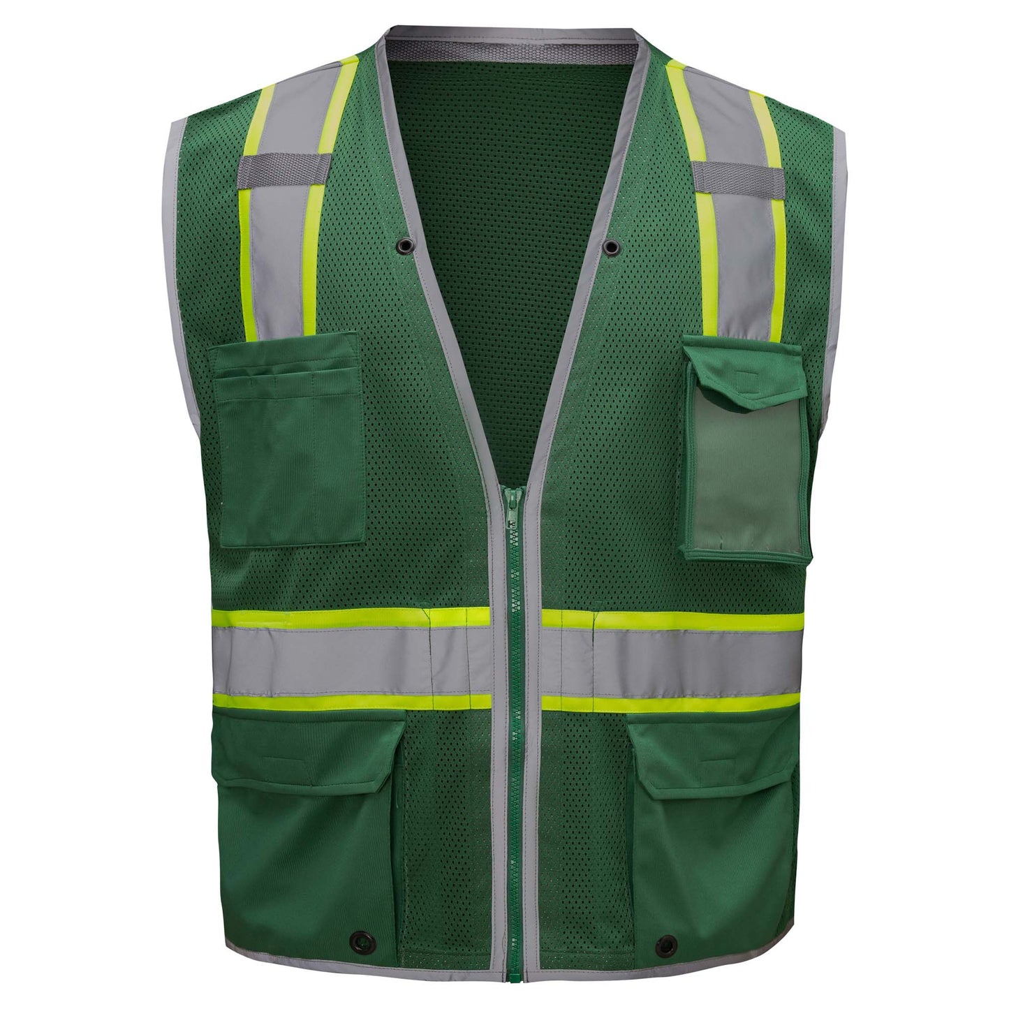 Hi-Viz Red Safety Vest - GSS Safety - Enhanced Visibility
