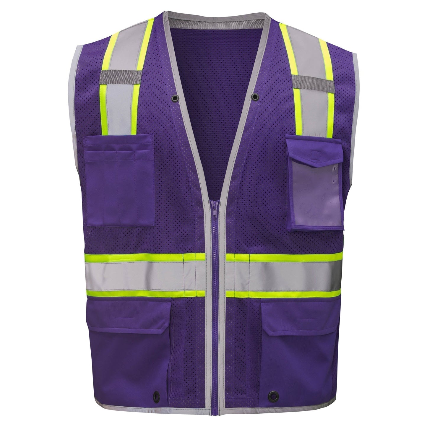 Hi-Viz Red Safety Vest - GSS Safety - Enhanced Visibility