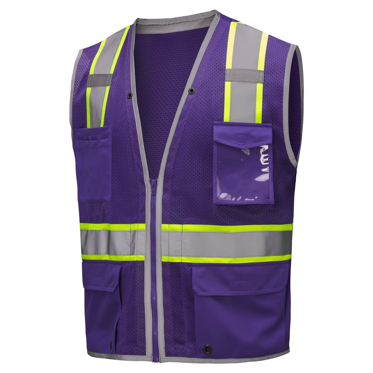 Hi-Viz Red Safety Vest - GSS Safety - Enhanced Visibility