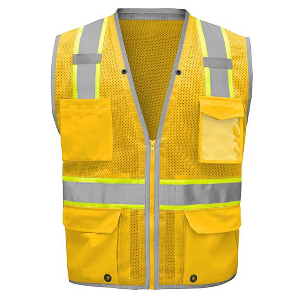 Hi-Viz Red Safety Vest - GSS Safety - Enhanced Visibility