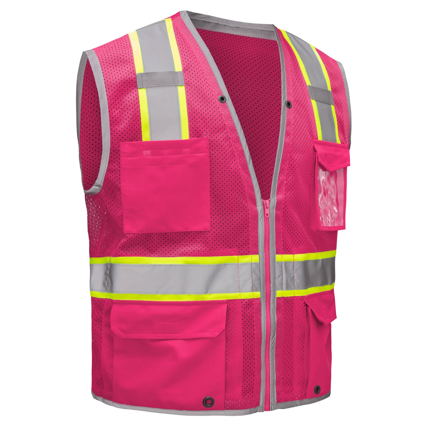 Hi-Viz Red Safety Vest - GSS Safety - Enhanced Visibility