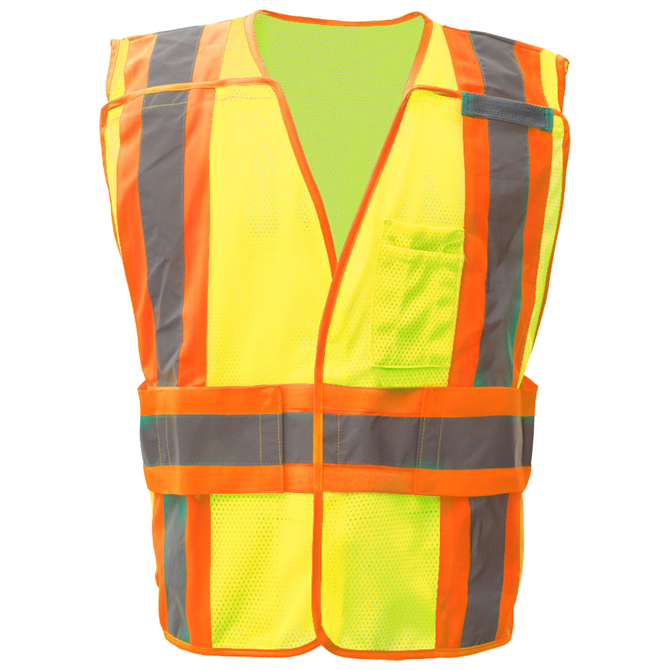 Yellow/Lime Safety Vests - GSS Safety - Breakaway Design