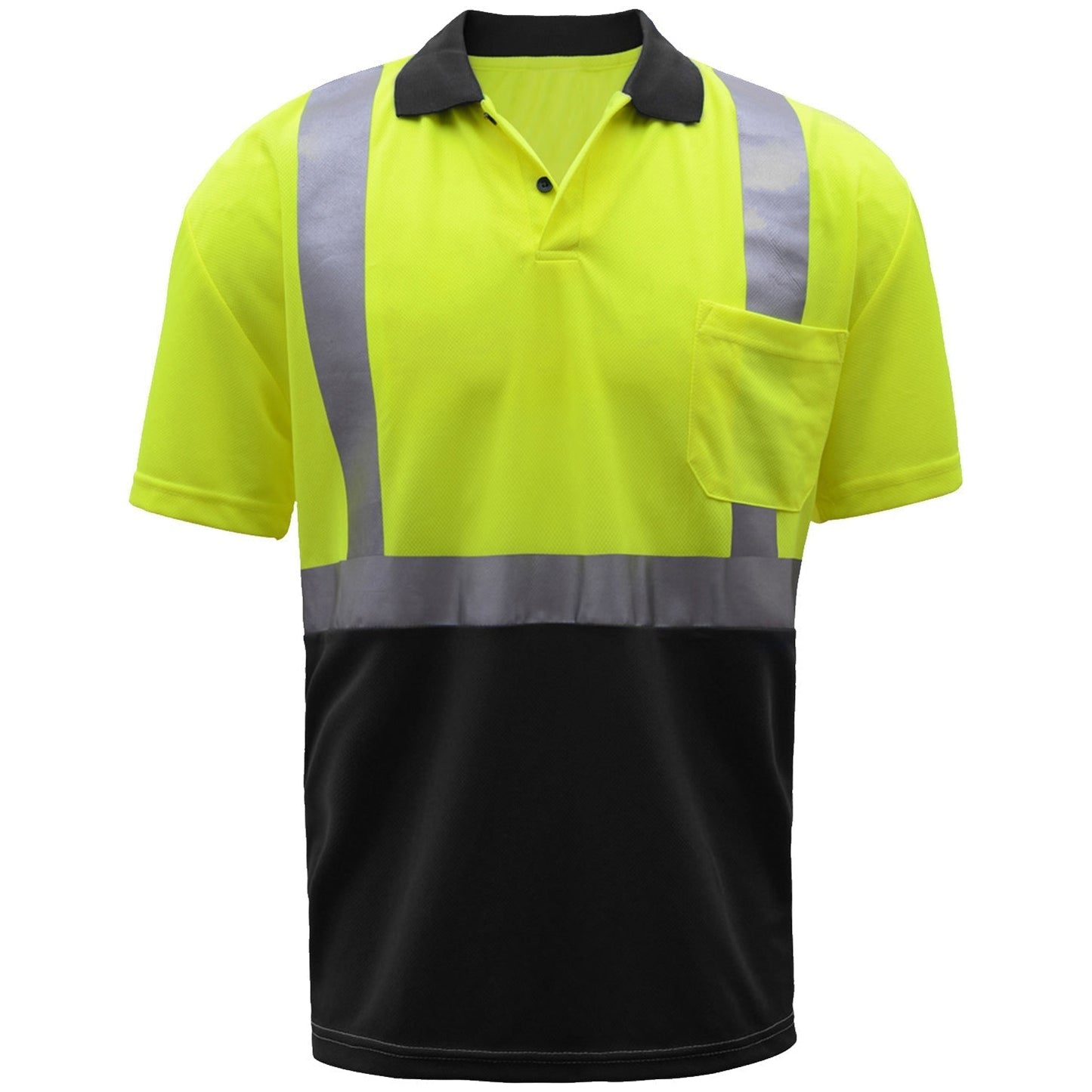 Yellow/Lime Safety Shirts - GSS Safety - Moisture Wicking