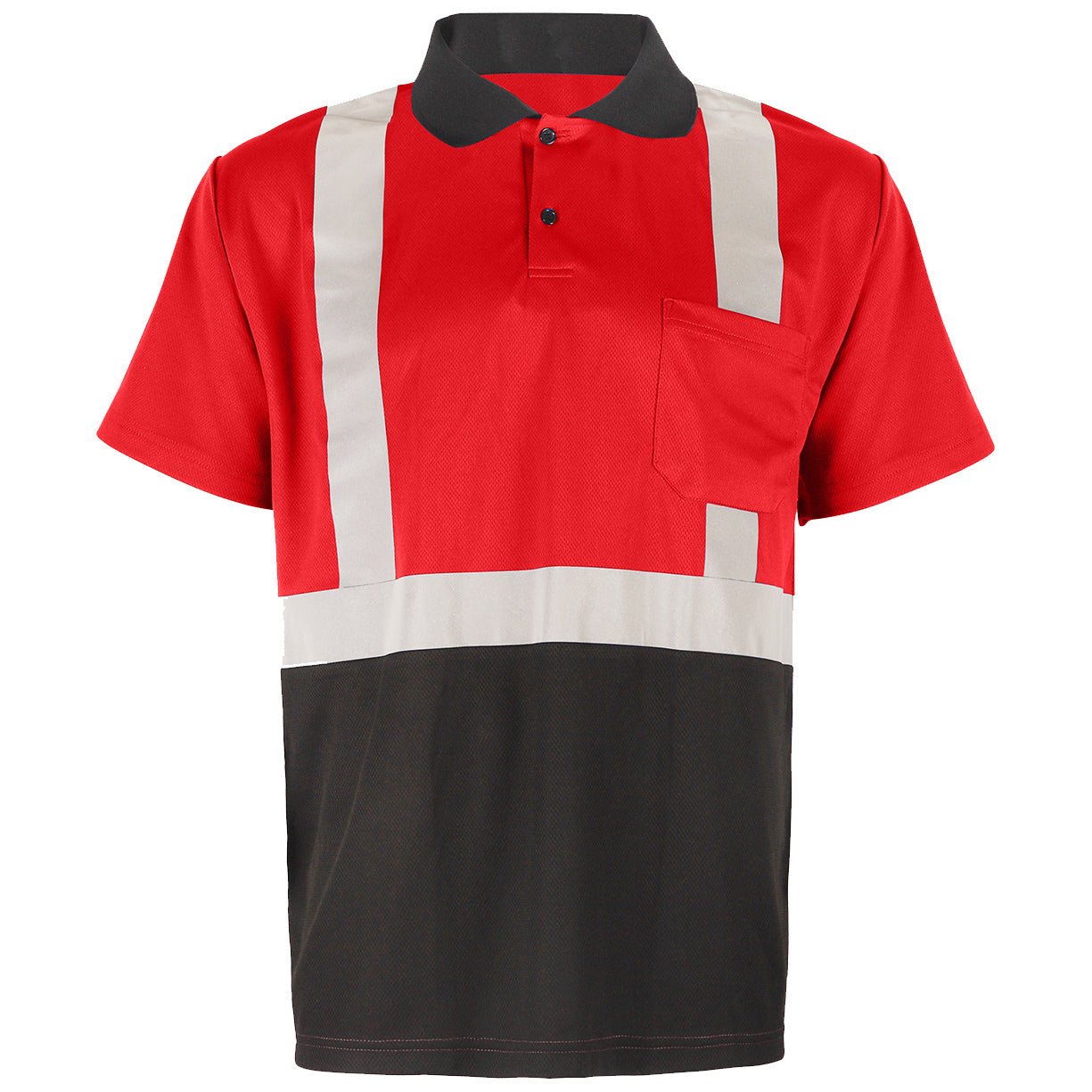 Blue Safety Shirts - GSS Safety - Breathable Polo